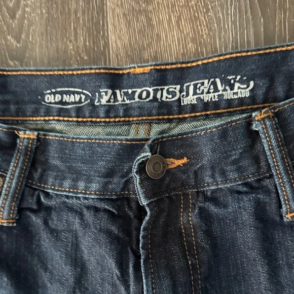 Men's Relaxed Fit Denim Jeans - Picture 5 of 6